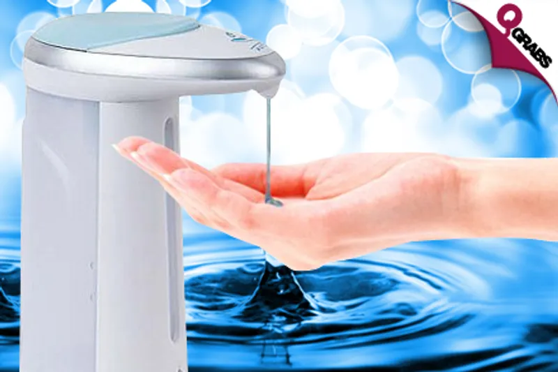 For QR49, Stop Spreading Germs with a Hands-Free Soap Dispenser! (QR119 Value)